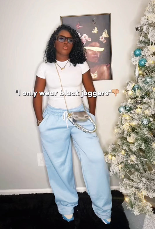 Soft Blue Lounge Chic