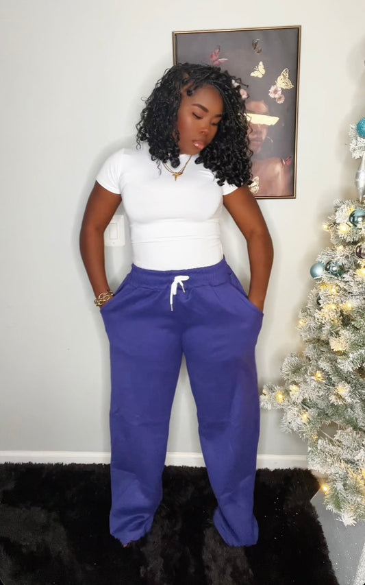 💜 Violet Ease Joggers
