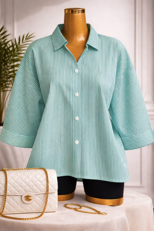 Effortless Ease Stripe Shirt